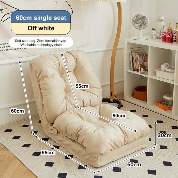 Gambar Sofa lipat multifungsi, penyesuaian multi-sudut, kursi platform sederhana, kursi lipat tatami, kursi platform super besar, tempat tidur sofa malas - Putih-60 dari CUTEHOME Indonesia undefined Tokopedia
