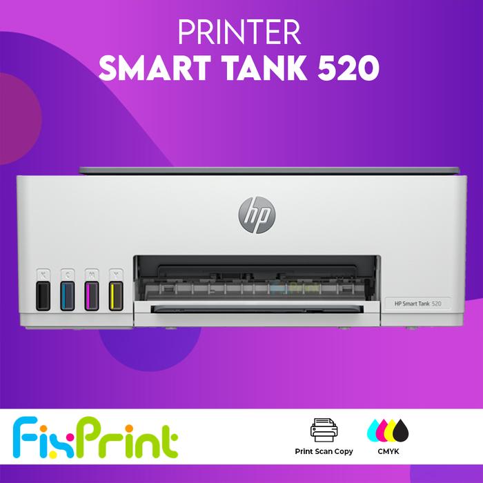 Gambar Printer HP Ink Tank 580 520 415 Smart Tank 580 All In One Multifunction WIFI SmartTank 520 Print Scan Copy A4 Bergaransi Resmi - SmartTank 520 dari FixPrint Indonesia undefined Tokopedia