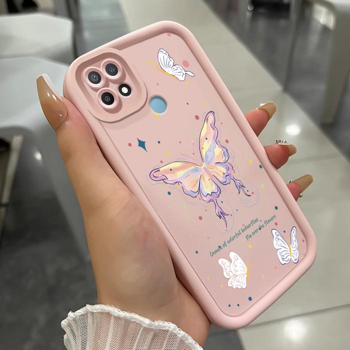 Gambar Casing Hp untuk OPPO A15 A15s A35 4G Case Kartun Lucu silikon lembut kupu-kupu Daffodil Cassing Handphone Sofcase Soft Kesing Silicone Cover Phone Case - Gaya1, OPPO A15/A15s dari Finmale undefined Tokopedia