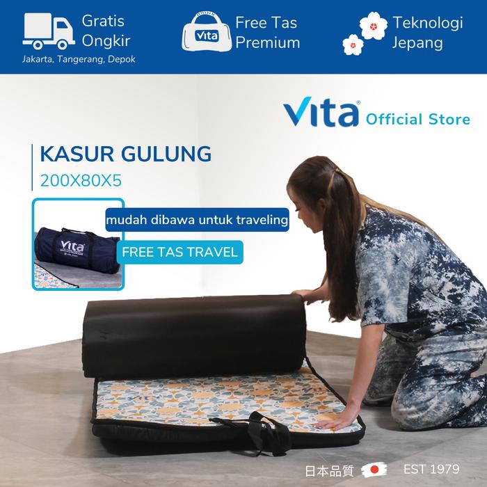 Gambar KASUR GULUNG VITA - 200X80X5 dari Vita Foam undefined 4 Tokopedia