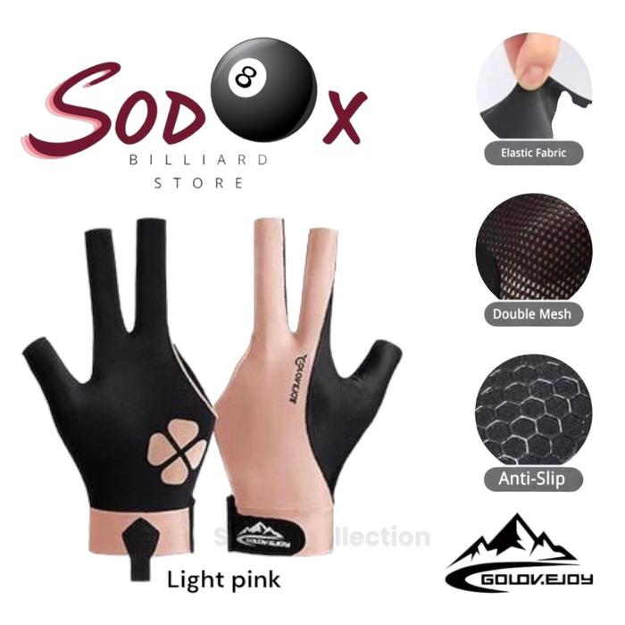 Gambar Sarung Tangan Billiard Glovejoy V2 Premium Wanita Size S Premium - Light Pink dari Sodox Store_NEW undefined Tokopedia