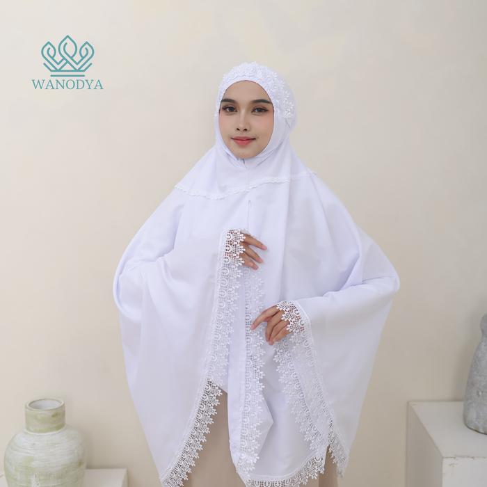 Gambar WANODYA - Bergo Umroh dan Haji Anti Copet / Bergo Katun Premium Khusus Umroh dan Haji - Putih dari Wanodya Indonesia Official_NEW Kab. Tasikmalaya Tokopedia