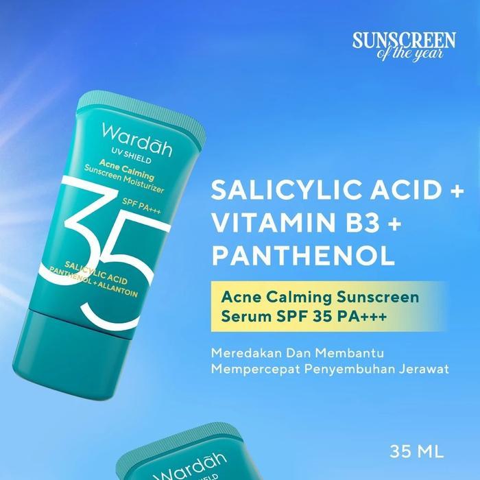 Gambar [ISI 6PC] BUNLDE SUNSCREEN WARDAH SERIES| UV Shield Aqua Fresh Essence / Active Protection Serum / Light Matte Sun Stick SunStick / Airy Smooth SPF 30 35 50 PA++++ SunScreen/ Acne calm sunscreen 35ml 40ml / UV Shield Physical Sunscreen SPF50 PA+++ 30ml - SUN ACN SPF30 6PC dari HILLARY BEAUTY undefined 5 Tokopedia