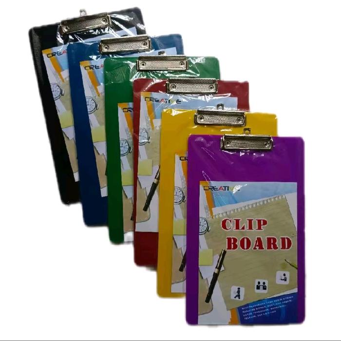 Gambar Papan ujian plastik / Clip Board F4 dari DwijayaMakmur83A undefined Tokopedia