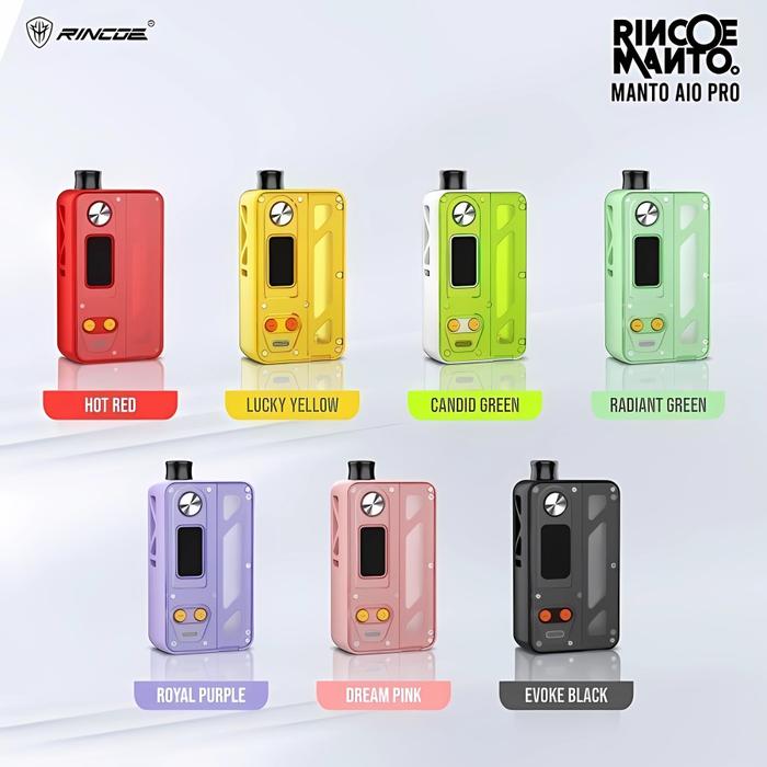 Gambar Rincoe Manto AIO Pro Kit 80W Authentic - hot red dari INI VAPESHOP undefined Tokopedia