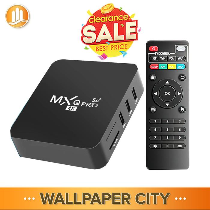 Gambar MXQ PRO Android Box 4K TV Box 16GB RAM 256GB ROM STB 2.4G Wifi Smart Unlock BOX Android  Assistant Chromecast Netflix Versi Global Bahasa Inggris - 16G+256G dari Bestram Indonesia Store undefined Tokopedia