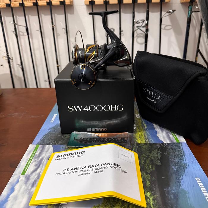 Gambar REEL SHIMANO STELLA SW 4000 HG SW5000 HG GARANSI RESMI - SW 4000HG dari SERIOLA FISHING SUPPLY undefined Tokopedia