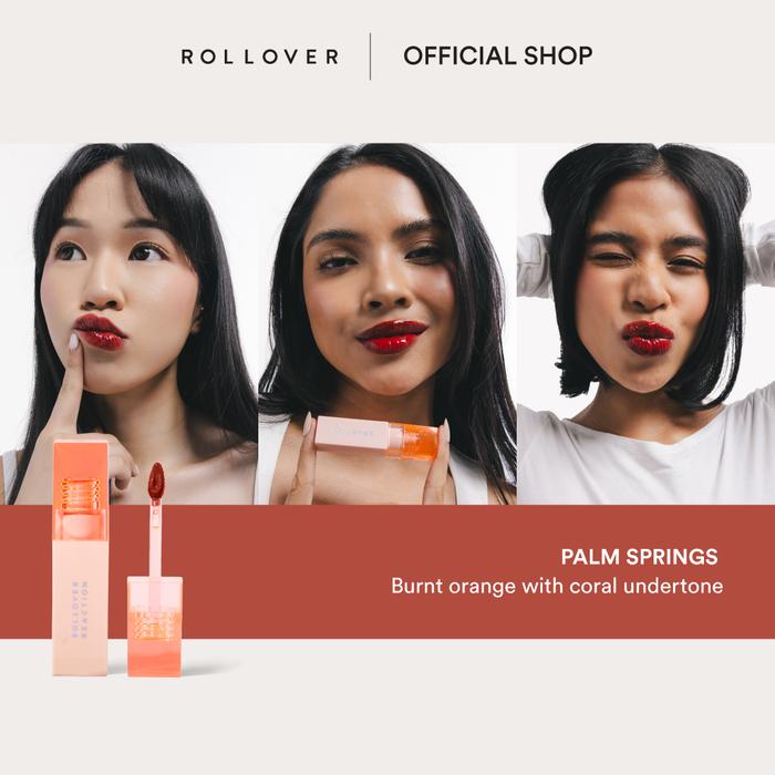 Gambar Rollover Reaction - DEWDROP! 12hr+ Hydrating Long Lasting 2 in 1 Liptint for Lips and Cheek - Palm Springs dari Rollover Reaction undefined Tokopedia