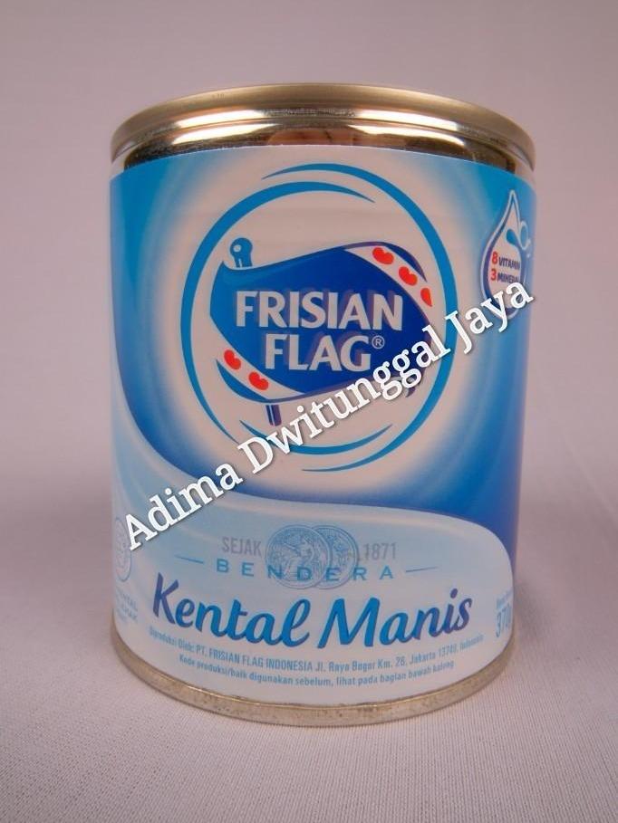 Gambar Frisian Flag Susu Kental Manis Kaleng 370gr dari Adima Dwitunggal Jaya,PT undefined Tokopedia