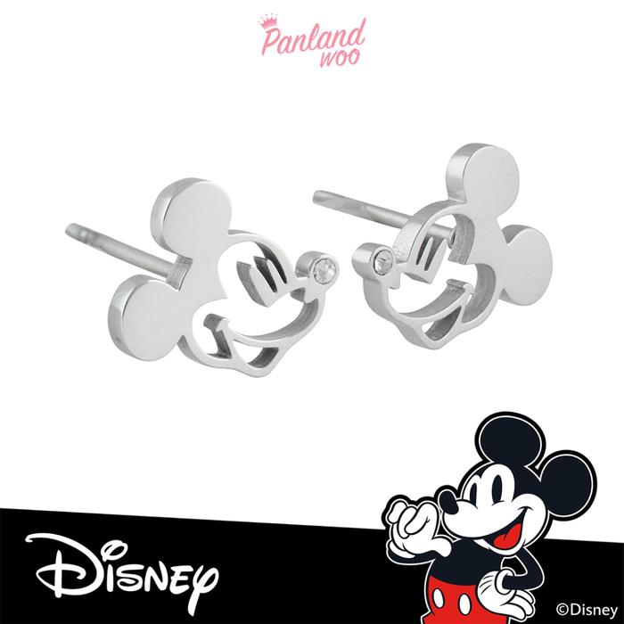 Gambar Panlandwoo - Mickey & Minnie Mouse Collection - Anting Titanium Wanita Aadin - Silver dari Panlandwoo undefined Tokopedia