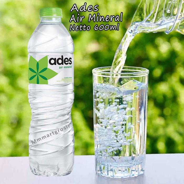 Gambar Ades / Air Mineral / Minuman Kemasan Botol / Air Putih / 600ml dari Glatul undefined Tokopedia