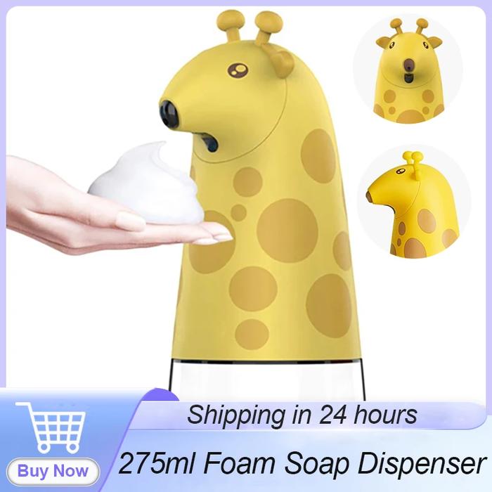 Gambar Automatic foam soap dispenser cartoon smart sensor shampoo and bathroom wash hand sanitary soap pump dispenser kid's gift dari Arkana77 undefined Tokopedia