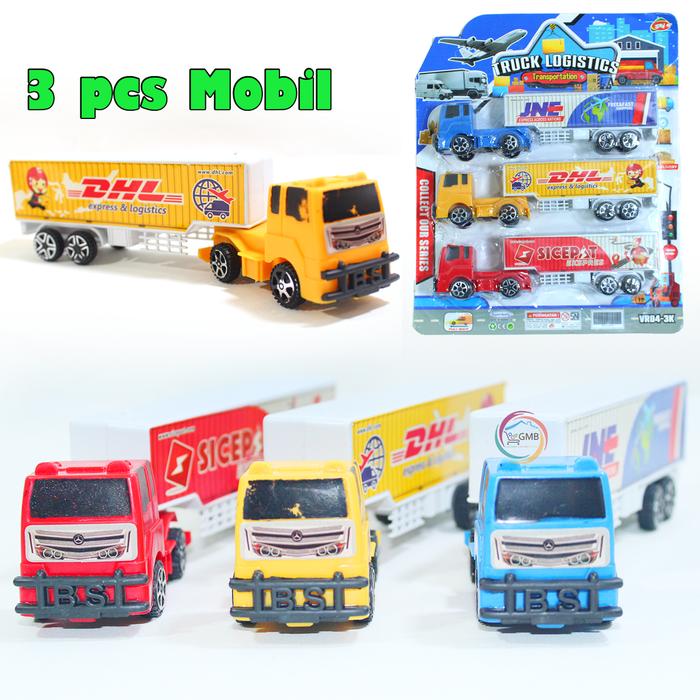 Gambar MAINAN ANAK MOBIL PAKET LOGISTIC ISI 3 VR04-3K MOBIL EXPEDISI JNE dari Gudangmainanbekasi_NEW undefined Tokopedia