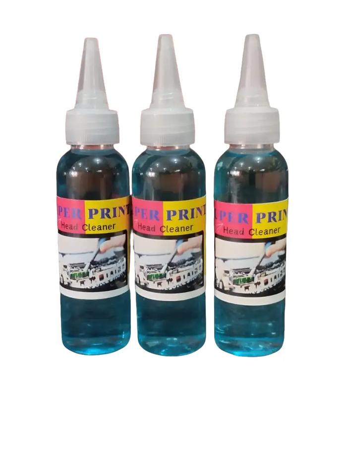 Gambar Super Print - Pembersih Head Printer Universal 100ML Cairan Toner & Tinta Sticker Untuk Printer Epson Canon HP Brother Cairan Toner Tinta dari La Tansa Habibi undefined Tokopedia