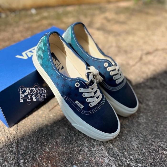 Jual Vans OTW Authentic 44 LX Echoes Dress Blue Original Resmi