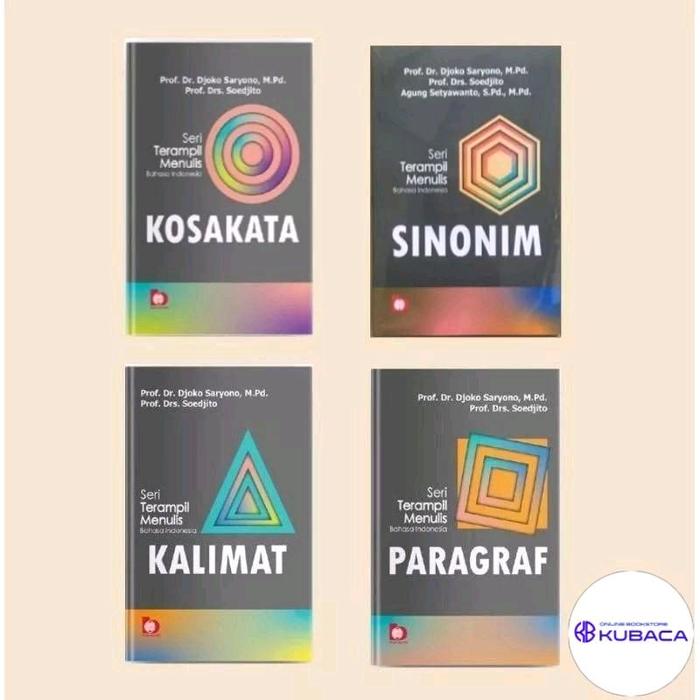 Gambar Paket Seri Terampil Menulis : Kosakata, Kalimat, Paragraf dan Sinonim dari KUBACA undefined Tokopedia