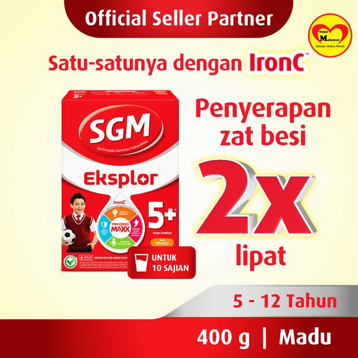Gambar Sgm Eksplor 5+ Madu 400gr / Toko Makmur Online dari tokomakmurmakinmurah undefined Tokopedia