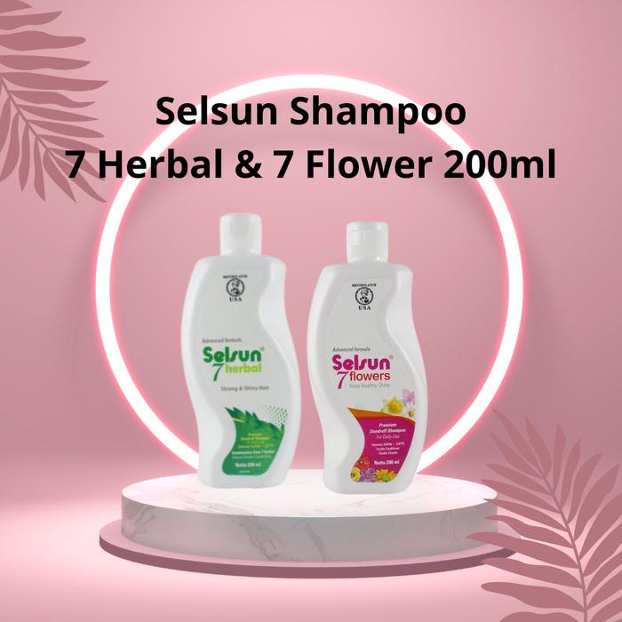 Gambar Shampoo Selsun 7 Herbal & Shampoo Selsun 7 Flower 200ml - 7 Flower 200ml dari klatenshopcom undefined Tokopedia