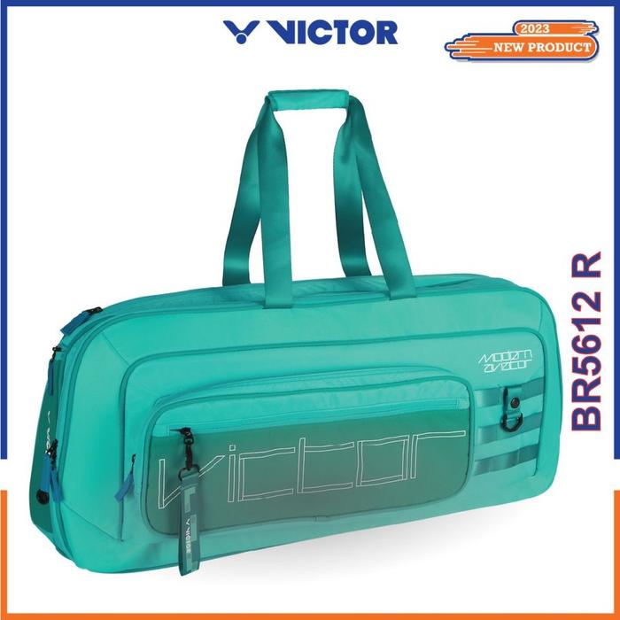 Gambar Tas Badminton Victor BR-5612 / Ransel Backpack Bag BR5612 / BR 5612R / BR 5612 R COCKATOO GREEN dari Gudangsports undefined Tokopedia