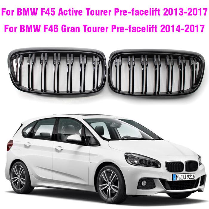 Gambar Black Front Grill Mesh For BMW F45 2 Series 5 Seat e Tourer And dari blueehand undefined Tokopedia