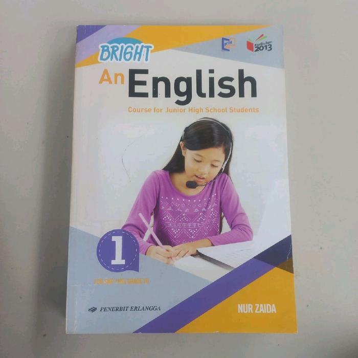 Gambar BUKU PELAJARAN BAHASA INGGRIS. BRIGHT AN ENGLISH. UNTUK SMP/MTS KELAS VII/7 KURIKULUM 2013 EDISI REVISI. dari Diana Books_NEW undefined Tokopedia