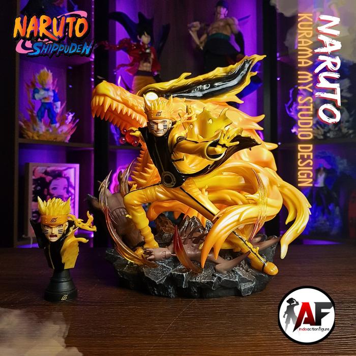 Gambar STATUE ACTION FIGURE NARUTO X KURAMA MY STUDIO RECAST - Naruto Kurama dari INDOACTIONFIGURE undefined Tokopedia