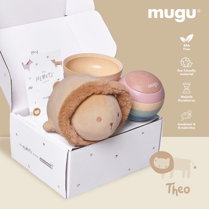 Gambar MUGU BLISS GIFTSET / Mainan Edukasi Premium Bayi Anak / Hampers Kado Bayi Anak Laki laki Perempuan - Theo dari MOOIMOM Indonesia undefined Tokopedia