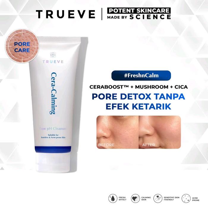 Gambar Trueve Cera Calming Low pH Facial Cleanser - 100gr dari Gisellashopid undefined Tokopedia