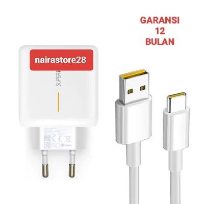 Gambar CHARGER OPO 65 WATT ORIGINAL SATU SEP ADAPTOR+ KABEL DATA SUPER VOOC dari Nairastore28 undefined Tokopedia