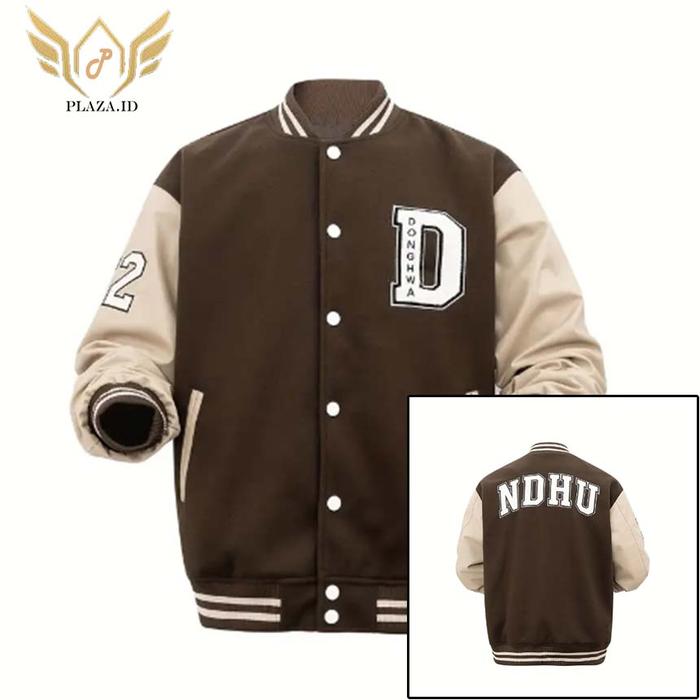 Gambar JAKET BOMBER BASEBALL ANAK LAKI LAKI PEREMPUAN PREMIUM 2-12 BOMBER CUSTOM NDHU COKTU BEIGE STYLE KOREA - 02, SESUAI GAMBAR dari gudangbigsize undefined Tokopedia