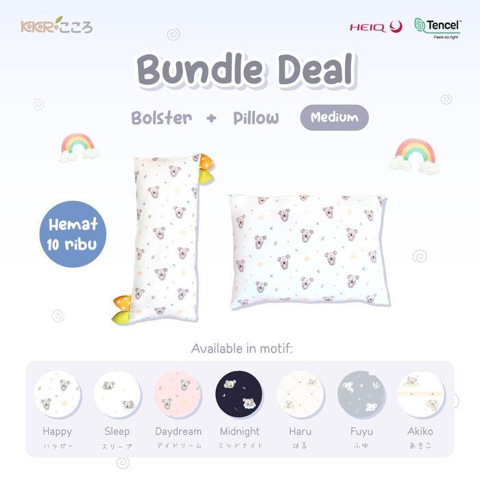 Gambar BANTAL DAN GULING KOKORO STORY PAKET BUNDLE SIZE MEDIUM | BANTAL GULING SET TIDUR ANAK BAYI NEWBORN HALUS LEMBUT TENCEL - B-Happy, G-Happy dari marsadi undefined Tokopedia