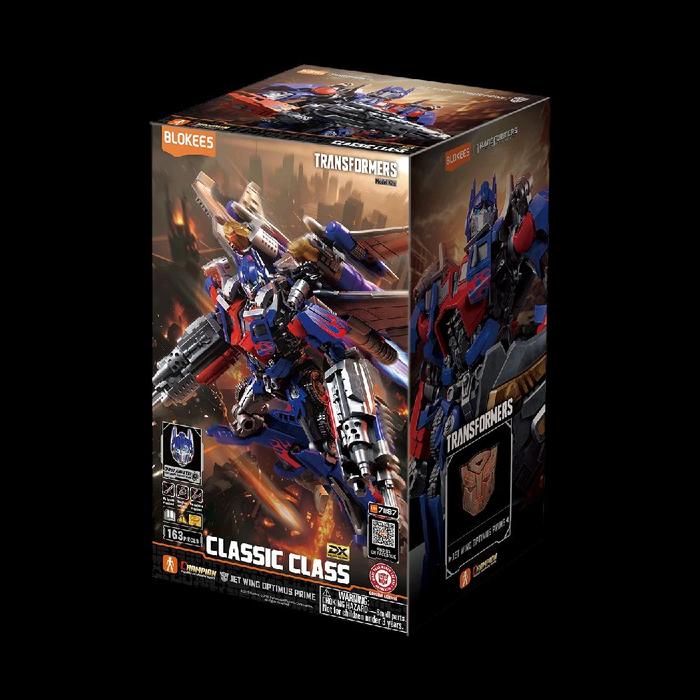 Gambar BLOKEES TRANSFORMERS CLASSIC CLASS - JETWING OPTIMUS PRIME dari Yggdrassil Leaf undefined Tokopedia