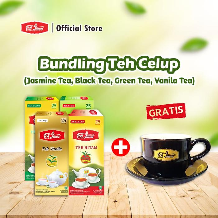 Gambar [BUNDLE] Teh Jawa Exclusive Mug Set & Jawa Celup All Varian dari Teh Jawa undefined Tokopedia