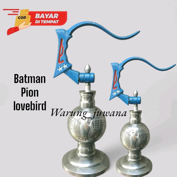 Gambar Gantungan Sangkar Lipat Batman Biru 1 Satu Set Pion Lovebird Murah Cantolan Kandang Helopet Murai Pleci Terbaru Fullset dari Warung Juwana undefined Tokopedia