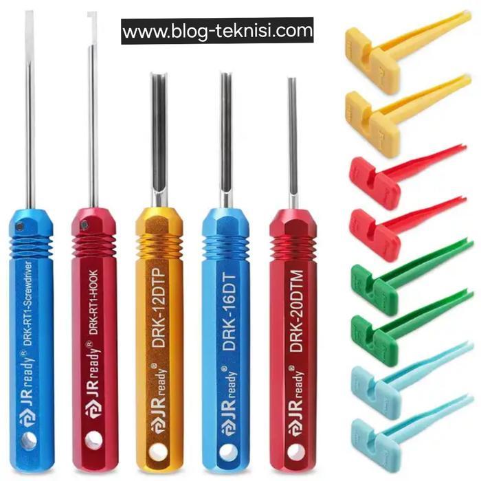 Gambar JRREADY ST5236 DEUTSCH PIN EXTRACTOR TOOL AWG 16/12/20, STAMPED CONTACT 10-22 AWG TERMINAL dari Alam Yuliawati Market undefined Tokopedia