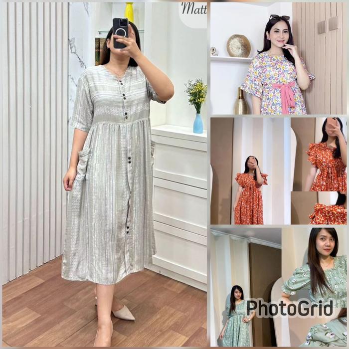 Gambar Paket 95k cuci gudang gamis dewasa atasan blouse dan gamis anak khusus live sale saja - AMBYAR 95K, 1 dari Anisa Store.bdg undefined Tokopedia