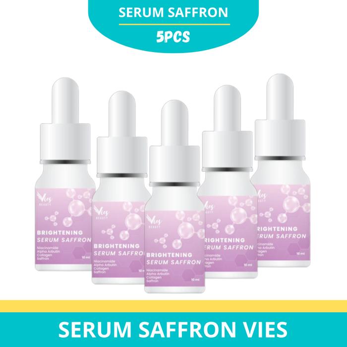Gambar Vies Beauty Glow Serum Saffron Paket usaha 9pcs 100% Original - 9pcs Serum Vies dari ViralSkincare undefined 5 Tokopedia