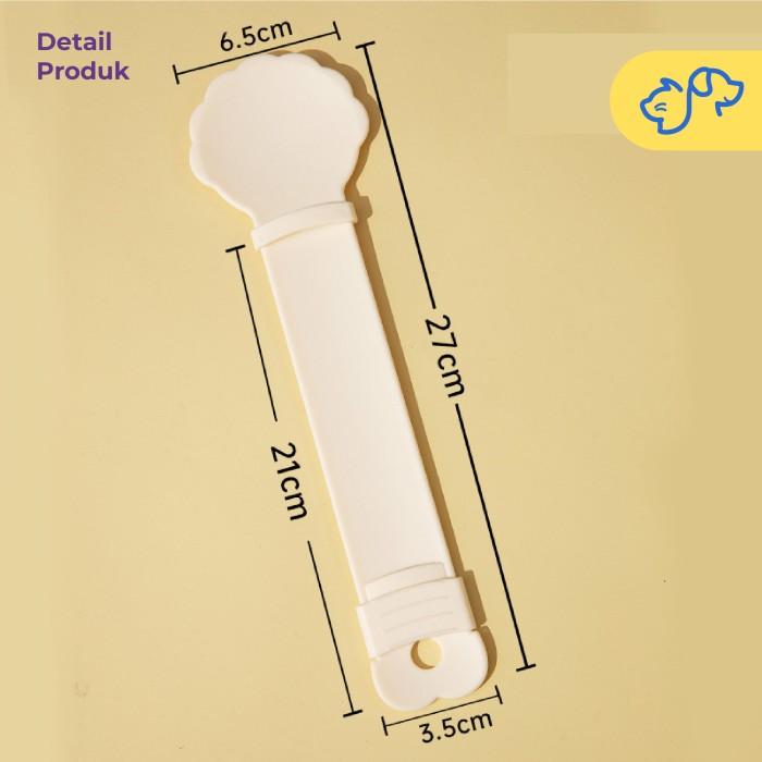 Gambar ONLY PETS Sendok Pendorong Makan Cemilan Anjing Kucing Liquid Wet Snack Treat Spoon Feeder - White dari Only Pets Kota Administrasi Jakarta Pusat Tokopedia