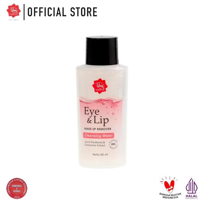 Gambar Viva Eye And Lip Make Up Remover with D-Panthenol & Extract Chamomile (NO ALCOHOL - 60 ml) dari star.beautysmg undefined Tokopedia
