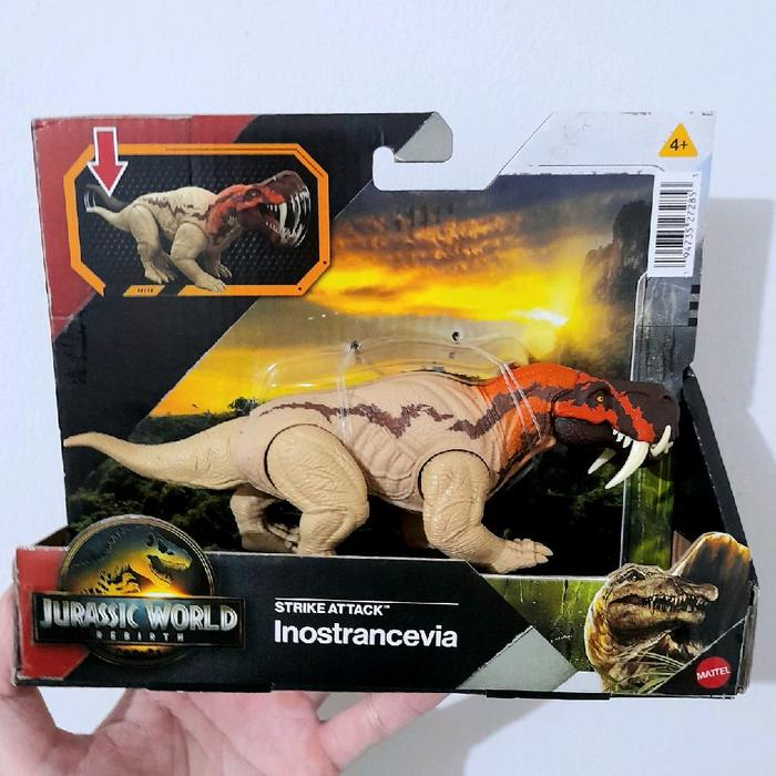 Gambar Mattel Strike Attack Inostrancevia Jurassic World Rebirth Not Park dari Good Things For Sell undefined Tokopedia