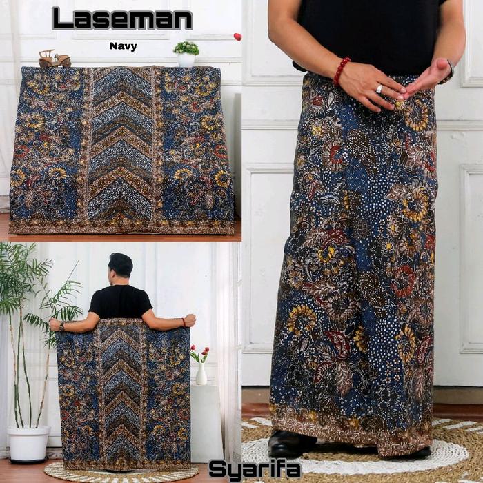 Gambar Sarung Gus Kautsar Laseman 1001 Malam Motif Muslim - Navy dari afiabatik undefined Tokopedia