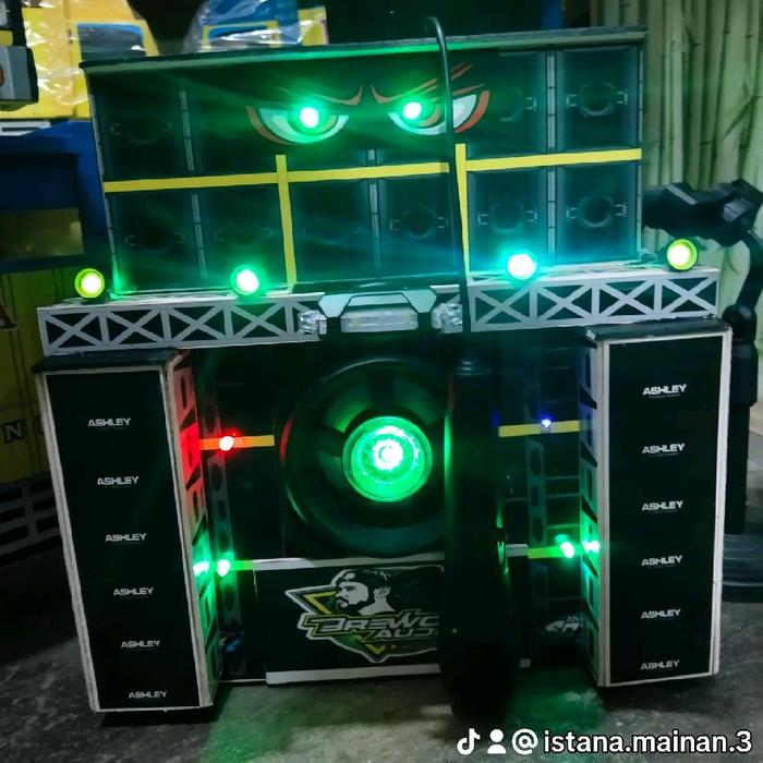 Gambar VARIAN LENGKAP sound gantung + mic MINIATUR SOUND SAJA (TANPA TRUCK) @miniatur sound system@ SUARA MATAP BLUETUT BATREI CAS BONUS  MIC @MINIATUR SOUND @MINIATUR SOUND SYSTEM@ AUDIO @toys bluetooth USB micro SD dari @istana mainan undefined Tokopedia