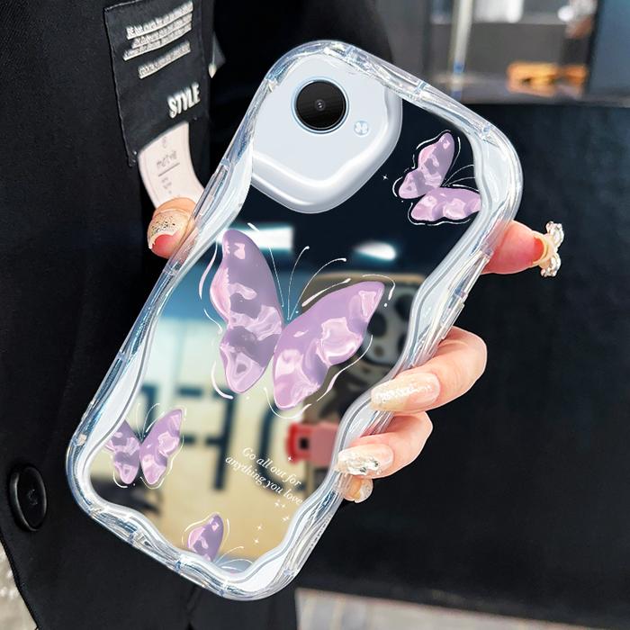Gambar Casing Hp Untuk Realme C30 Realme C30s Realme Narzo 50i Prime Case HP Casing Wanita pola kupu-kupu Kasing Kesing Silikon cermin Softcase Cesing - Gaya1, Realme C30/C30s dari MelodyCase undefined Tokopedia