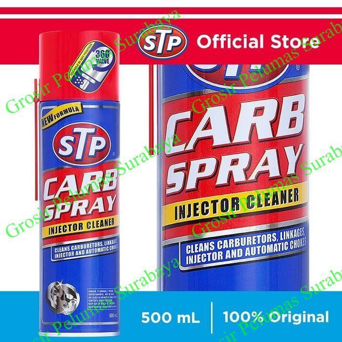 Gambar Besar STP Carb Spray Pembersih Carburator Karburator Injeksi Injector Carbon Cleaner 500ml semprot - STP 500ml dari Grosir Pelumas Surabaya undefined 4 Tokopedia