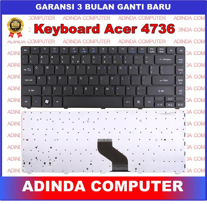 Gambar Keyboard Laptop Acer 4750 4736 4736Z 4741 4741Z 4739 4739Z 4349 4738 dari Adinda Computer undefined Tokopedia