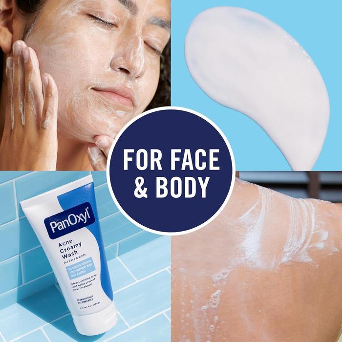 Gambar Panoxyl Acne Creamy Wash 4% Benzoyl Peroxide(Bp) 170G Antimikroba Lembut Untuk Pemakaian Sehari-Hari (Impor Dari As) dari ELVICTO ID undefined Tokopedia