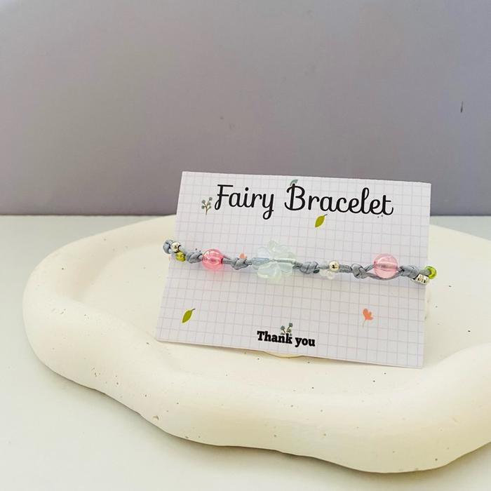 Gambar Gelang Fairycore/ Gelang Tali Manik/ Fairy Bracelet - FCB Snow dari CHISHED undefined Tokopedia