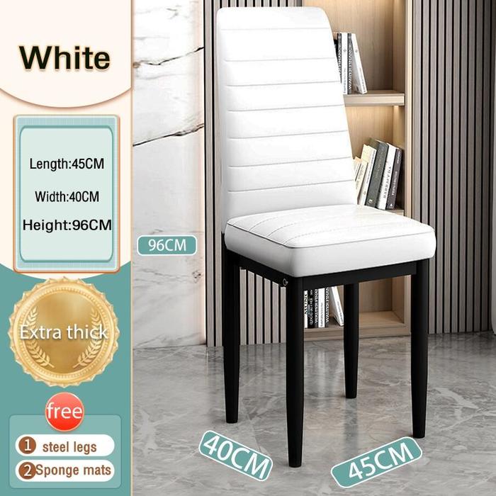 Gambar FU Kursi Sofa Satu Dudukan Mewah Elegan — Kursi Tamu Berkelas dengan Kulit PU Premium, Pilihan Prima untuk Interior Rumah yang Menonjolkan Kualitas dan Gaya Mewakili - Putih dari FUFUFun Mall undefined Tokopedia