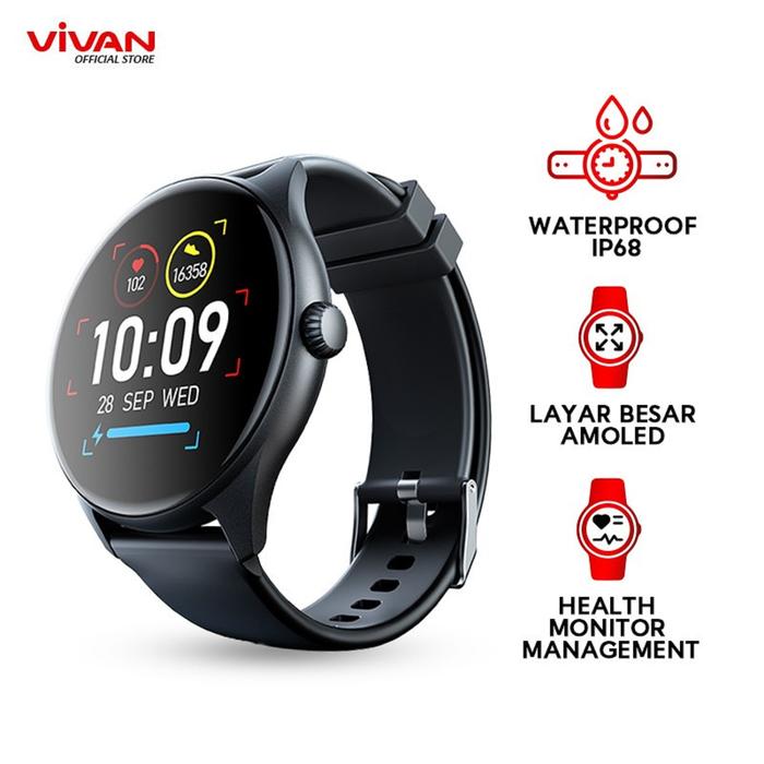 Promo VIVAN Smart Watch Smartwatch Jam Tangan Pria Wanita VWY27