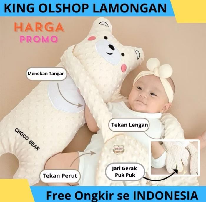 Gambar Boneka Penghangat Peluk Tepuk Tidur Bayi / Guling Penenang Anti Kaget / Puk Puk Otomatis / Sleeping Hug Baby [LAMONGAN] dari King Olshop Lamongan undefined Tokopedia